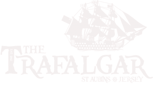 Trafalgar Inn Logo (White)