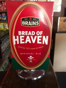 Bread of Heaven - Official Ale of the Welsh Rugby Team - Tap Badge