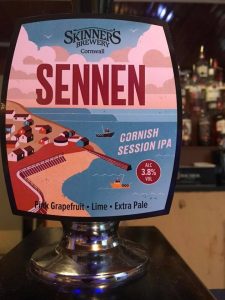Sennen - Cornish Session IPA - Tap Badge