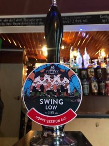 Swing Low - 6 Nations Theme Session Ale - Tap Badge
