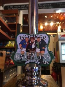 Hooker - Light Amber Pale Ale (Rugby Themed) - Tap Badge