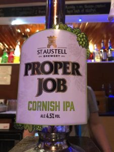 Proper Job Cornish IPA Tap Badge