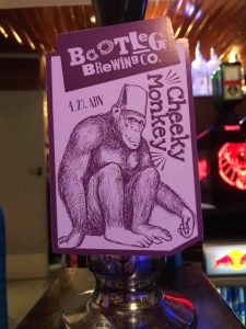 Cheeky Monkey Tap Badge