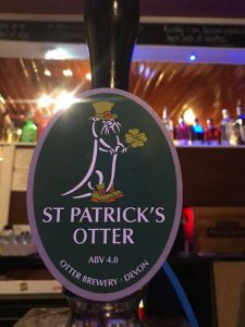 St Patrick's Otter Tap Badge